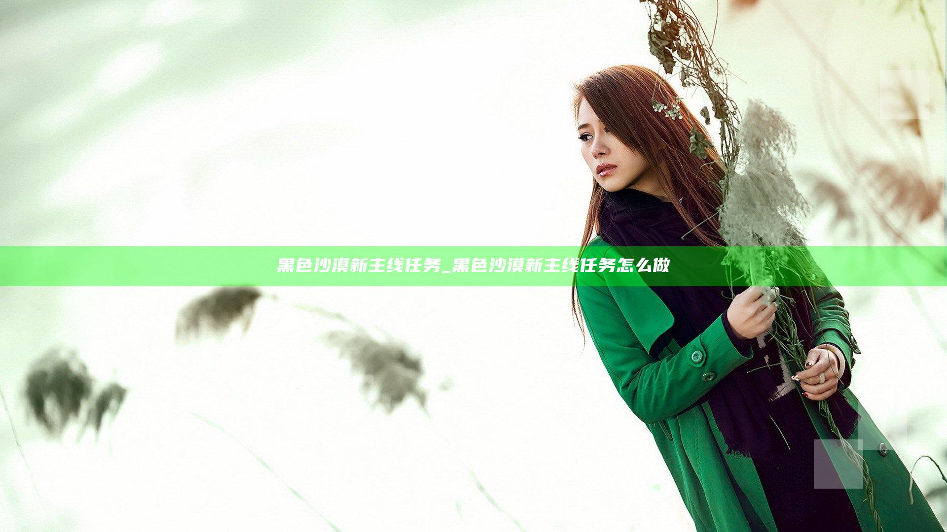 黑色沙漠新主线任务_黑色沙漠新主线任务怎么做